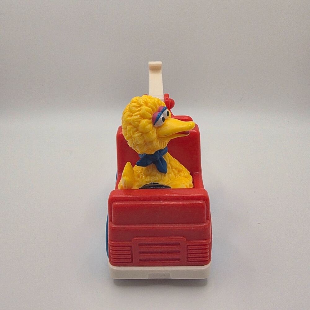 Vintage 1993 Sesame Street Tyco Playtime Car Big Bird Tow Truck